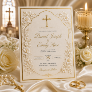 Luxury Church Invitation